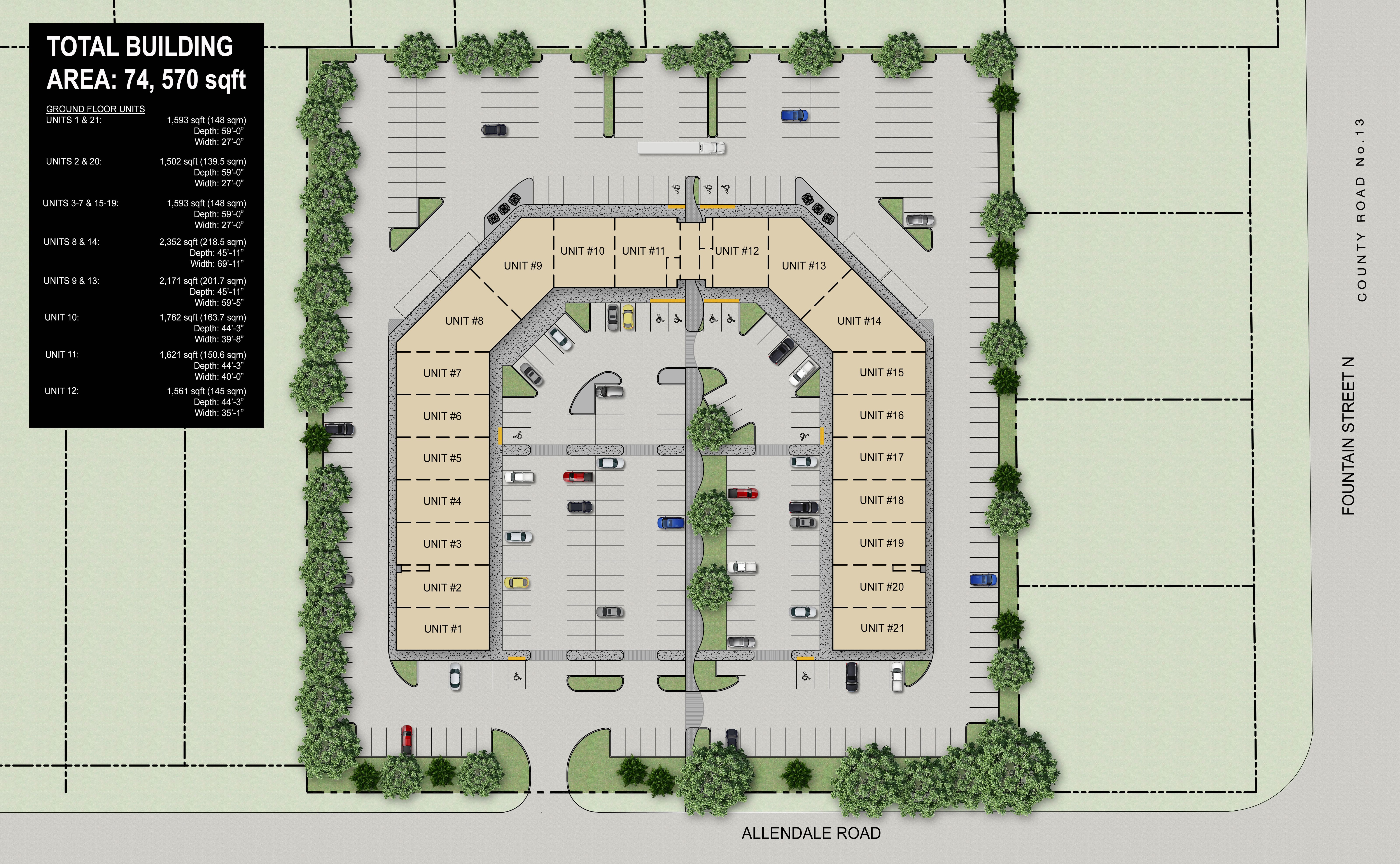 Riverglen Plaza Bottom Floor