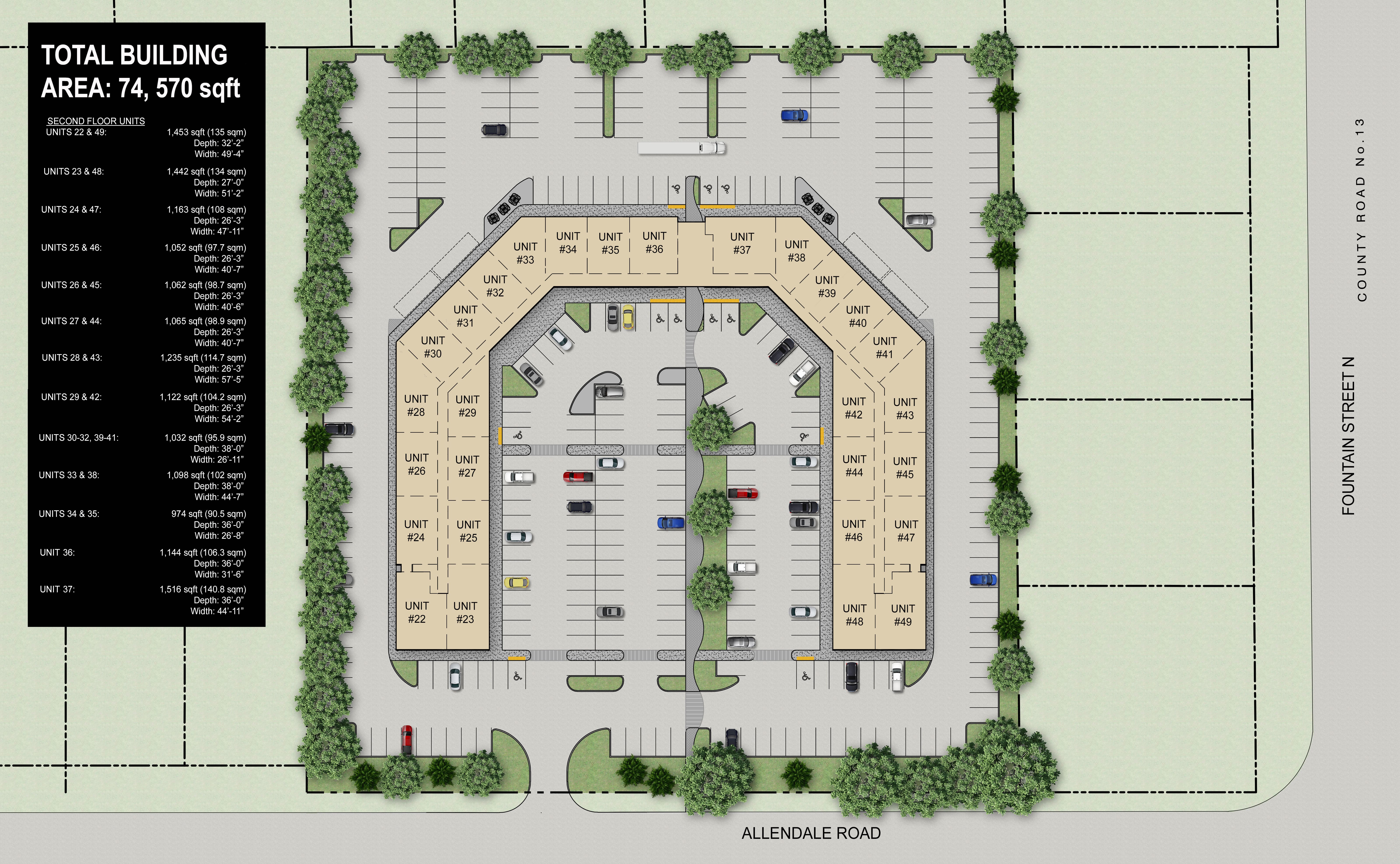 Riverglen Plaza Top Floor